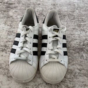 adidas White and Black Sneakers